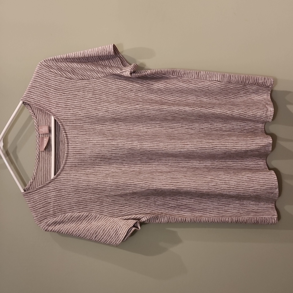 Chicos Short Sleeve Top